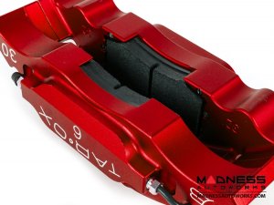 FIAT 500 Brake Upgrade Kit - Tarox 6 Pot Brake Conversion Kit - Red - Sport Series FIAT 500 Brake Upgrade Kit - Tarox 6 Pot Brake Conversion Kit - Red - Sport Series